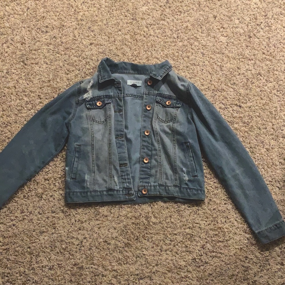Large Cisono denim jean jacket